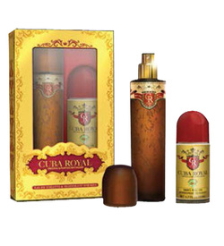 Cuba Original Cuba Royal zestaw woda toaletowa spray 100ml + dezodorant w kulce 50ml