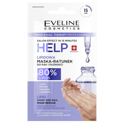 Eveline Cosmetics Hand & Nail Therapy Professional lipidowa maska-ratunek do rąk i paznokci 7ml