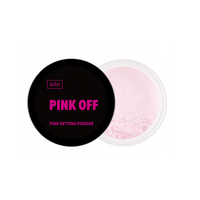 Wibo Pink Off Setting Powder różowy puder utrwalający makijaż 7g