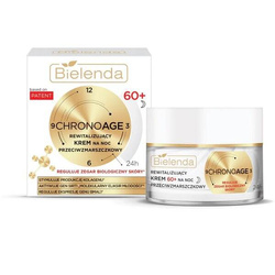 Bielenda Chrono Age rewitalizujący krem przeciwzmarszczkowy na noc 60+ 50ml