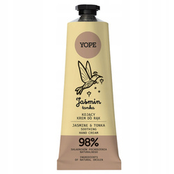 Yope Naturalny kojący krem do rąk Jaśmin &amp; Tonka 50ml