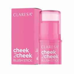Claresa Cheek 2 Cheek róż w sztyfcie 01 Candy Pink 5.5g