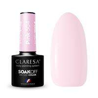 Claresa Color Soak Off UV/LED Pink lakier hybrydowy 504 5g