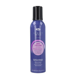 Lisap Light Scale Anti Yellow pianka do włosów blond i siwych neutralizująca niepożądane żółte refleksy 250ml