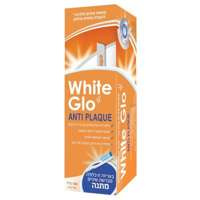 White Glo Anti-Plaque wybielająca pasta do usuwania i zapobiegania osadzaniu się kamienia nazębnego 100ml + szczoteczka