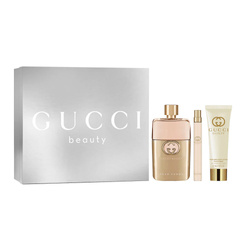 Gucci Guilty Pour Femme zestaw woda perfumowana 90ml + woda perfumowana  10ml + balsam do ciała 50ml