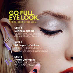KIKO Milano Club K By Kiko Milano Colour Up Liquid Eyeshadow cień do powiek w płynie o modulowanej intensywności 02 Very Demure 5ml