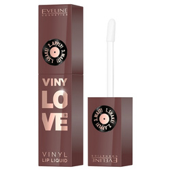 Eveline Cosmetics VinyLove długotrwała pomadka płynna z efektem winylowym 07 Nudy 4ml