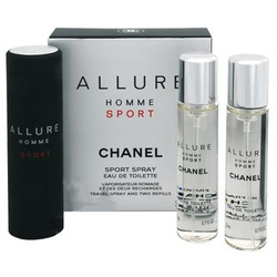 Chanel Allure Homme Sport woda toaletowa twist and spray 3x20ml