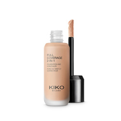 KIKO Milano Full Coverage 2-In-1 Foundation & Concealer mocno kryjący podkład i korektor 2 w 1 NG60 Neutral Gold 60 25ml