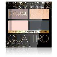 Eveline Cosmetics Quattro Professional Eyeshadow Palette paletka cieni do powiek 02 3.2g