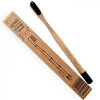 Mohani Bambusowa czarna szczoteczka do zębów Medium