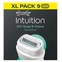 Wilkinson Intuition Sensitive wkłady z 4 ostrzami 9szt