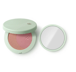 KIKO Milano Kind by KIKO Silky Touch Powder Duo Blush podwójny róż do policzków w pudrze 01 Flora Flush 6g