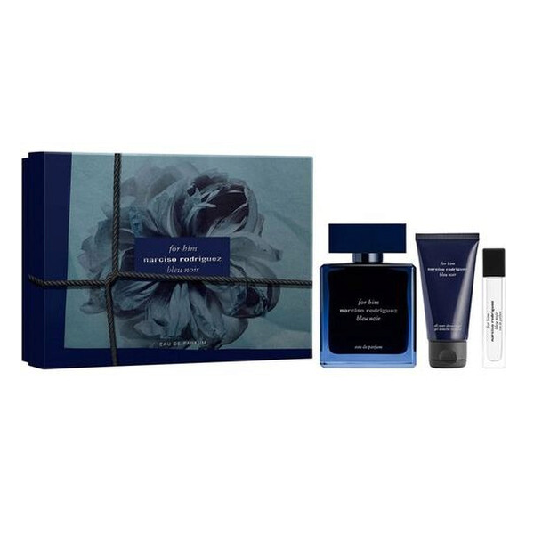 narciso rodriguez for him bleu noir woda perfumowana 100 ml   zestaw  