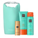 Rituals The Ritual of Karma zestaw błyszczący olejek do ciała 30ml + krem do twarzy SPF30 50ml + mleczko do opalania w sprayu SPF30 50ml