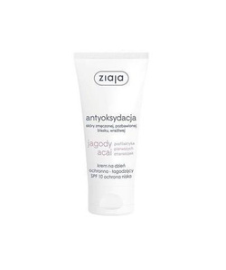 Ziaja Jagody Acai krem na dzień ochronno-łagodzący SPF10 50ml