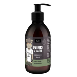 LaQ Wzmacniający szampon dla facetów 1w1 Dzikus z Lasu 300ml
