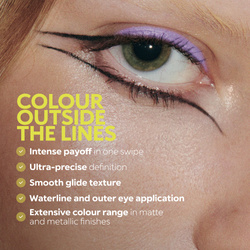 KIKO Milano Club K By Kiko Milano Glide &amp; Go Eye Pencil kredka do wewnętrznego i zewnętrznego konturu oka 01 Ceo Energy 1.1g