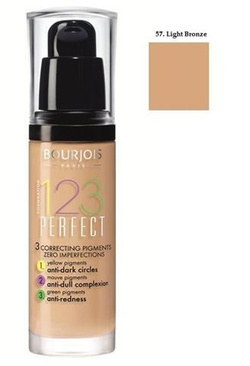 Bourjois 123 Perfect Foundation podkład ujednolicający 57 Light Bronze 30ml