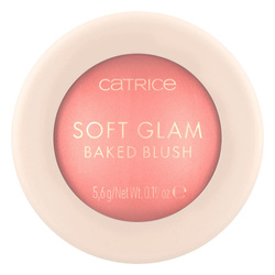Catrice Soft Glam Baked Blush róż wypiekany rozświetlający 010 On Cloud Pink 5.6g
