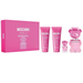 Moschino Toy 2 Bubble Gum zestaw woda toaletowa spray 100ml + balsam do ciała 100ml + żel pod prysznic 100ml + woda toaletowa spray 5ml