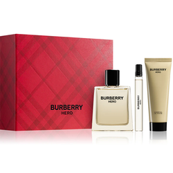 Burberry Hero zestaw woda toaletowa spray 100ml + żel pod prysznic 75ml + woda toaletowa spray 10ml