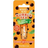 Perfecta Bubble Tea błyszczyk do ust Peach + Green Tea 10g