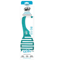 Wet Brush Shower Detangler szczotka do rozczesywania włosów pod prysznicem Teal Glitter