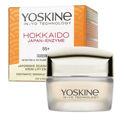Yoskine Hokkaido Japan-Enzyme przeciwzmarszczkowy krem do twarzy 55+ 50ml