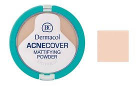Dermacol Acnecover Mattifying Powder puder matujący w kompakcie 01 Porcelain 11g