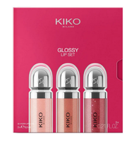 KIKO Milano Glossy Lip Set 03 zestaw trzech nawilżających błyszczyków do ust z efektem objętości 3D 3x6.5ml