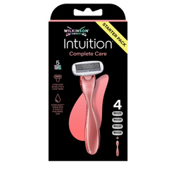 Wilkinson Intuition Complete Care rączka i 4 wkłady z 5 ostrzami