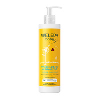 Weleda Baby szampon i płyn do mycia ciała z nagietkiem lekarskim 400ml