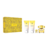 Versace Yellow Diamond zestaw woda toaletowa spray 90ml + balsam do ciała 100ml + żel pod prysznic 100ml + woda toaletowa 5ml