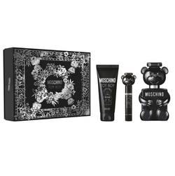 Moschino Toy Boy zestaw woda perfumowana spray 100ml + żel do ciała 100ml + woda perfumowana spray 10ml