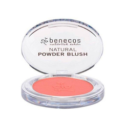 Benecos Natural Powder Blush naturalny róż do policzków Sassy Salmon 5.5g