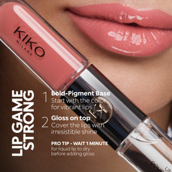 KIKO Milano Unlimited Double Touch dwuetapowa płynna pomadka do ust 104 Sangria 6ml