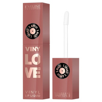 Eveline Cosmetics VinyLove długotrwała pomadka płynna z efektem winylowym 04 Peachy 4ml
