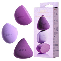 JESSUP Soft Plus Makeup Sponges zestaw gąbeczek do makijażu SP017 3szt.