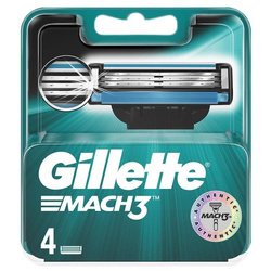 Mach 3 wymienne ostrza do maszynki do golenia 4szt
