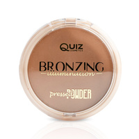 Quiz Cosmetics Bronzing Ilumination Powder puder brązujący wzbogacony witaminą E N°01 10g