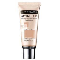 Maybelline Affinitone Foundation nawilżający podkład 02 Light Porcelain 30ml