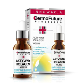 Dermofuture Active Collagen In Gel kuracja do twarzy z aktywnym kolagenem do skóry suchej i dojrzałej 20ml