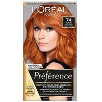 L'Oreal Paris Preference farba do włosów 7.4 Miedź Mango