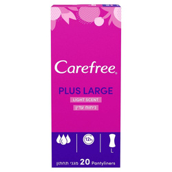 Carefree Plus Large wkładki higieniczne 20szt.