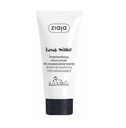 Ziaja Kozie Mleko krzemionkowy micro-scrub do oczyszczania twarzy 75ml