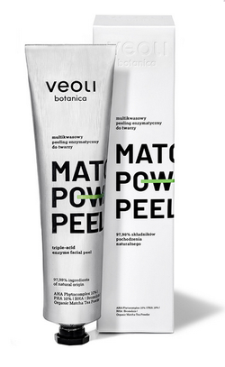 Veoli Botanica Matcha Power Peel multikwasowy peeling enzymatyczny do twarzy 75ml