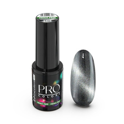 Excellent PRO Pro Colors Hema Free CatEye lakier hybrydowy 105 Silvery Eclipse 7g