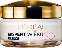 L'Oreal Paris Ekspert Wieku 50+ przeciwzmarszczkowy krem ujędrniający na noc 50ml